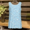 thumbnail image 4 of Avirosel Women's Cotton Nightgown Sleeveless Tank Sleepshirt Racerback Chemise Nightdress Soft Comfy Loungewear Sleepwear, 4 of 5