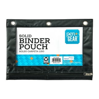 Pen + Gear Polyester Expandable Binder Pouch, Pencil Case, Jade, Size: 10  (L) x 7.5 (H), 15739BJ 