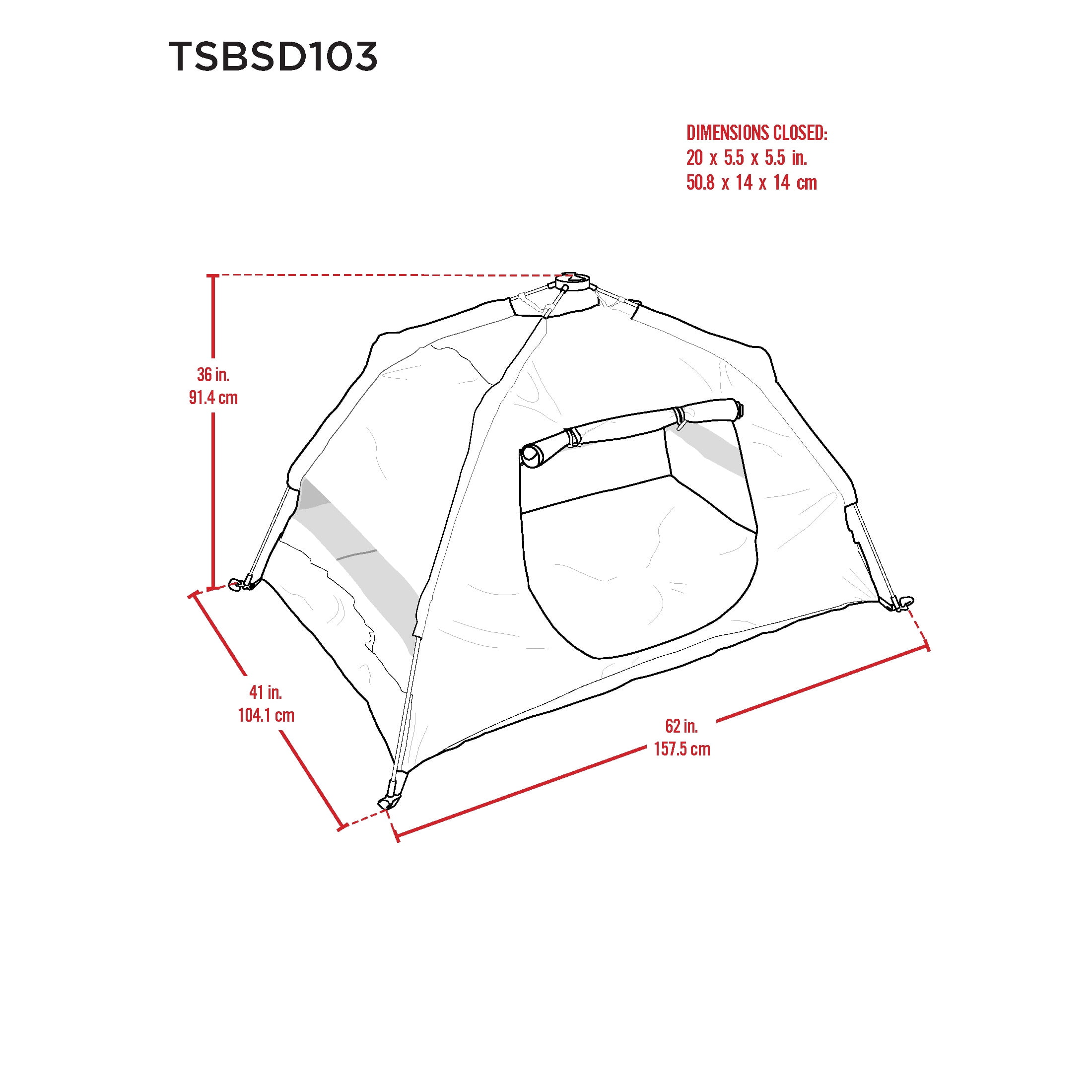 Rio Beach Multi Total Sun Block Kid's Pop-Up Beach Shelter