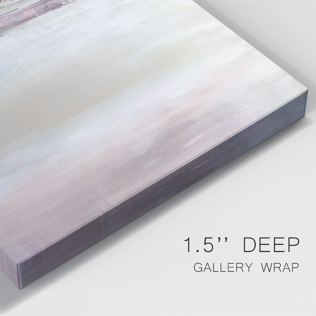 Geo Cache in Pale Premium Gallery Wrapped Canvas - Ready to Hang