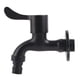 thumbnail image 2 of Grifo para lavadora negro grifo de acero inoxidable grifo de agua para jardín montaje en pared para baño ANGGREK Otros, 2 of 8