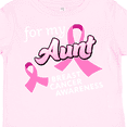 thumbnail image 4 of Inktastic For My Aunt - Breast Cancer Awareness Boys or Girls Toddler T-Shirt, 4 of 5