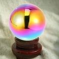 thumbnail image 5 of 1PC Stainless Steel Round Mirror Ball 150MM for Home Decoration, 5 of 10