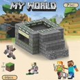 thumbnail image 2 of Minecraft Mini Figure DIY Magnetic Toys Dungeons Cartoon Model Creative Gifts, 2 of 4