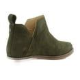 thumbnail image 5 of Hush Puppies Mazin Cayto Bootie Women's Boots Dark Olive Suede Size 6.5 M, 5 of 8