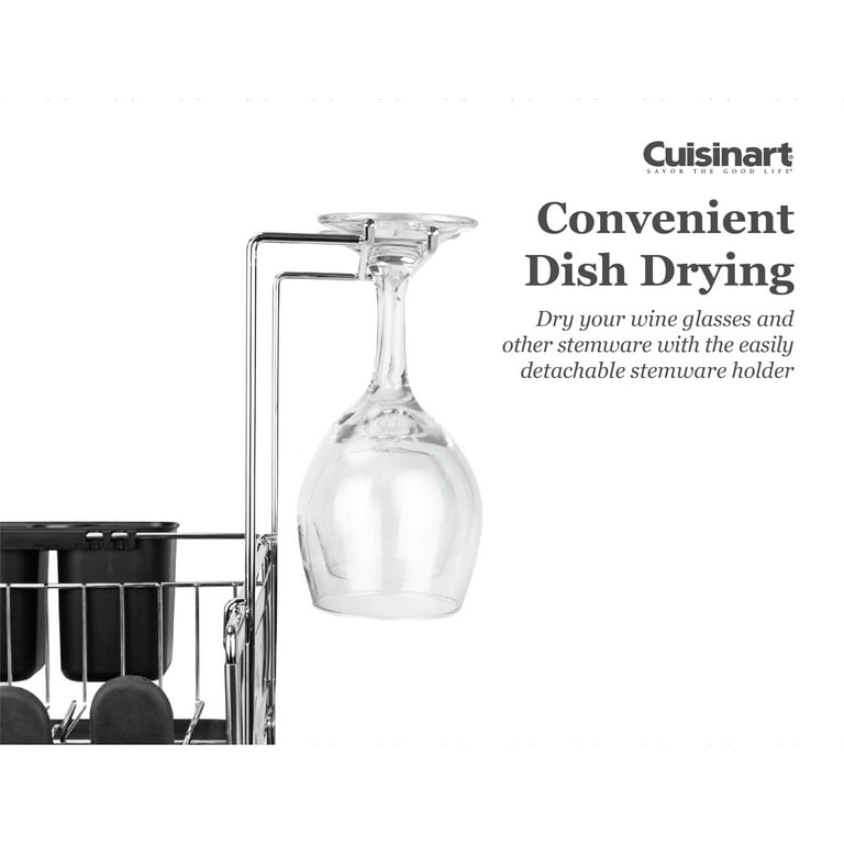 Cuisinart Stainless Steel Dish Drying Rack, Includes Wire Dish