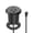 1 USB + 1 Type-C 20W (with 2M power cable) Black, variant on 2 Inch Round Recessed Power Socket, Embedded Table Power Outlet with US AC Port, USB-A & USB-C Charging Ports, Furniture Grommet Power Socket for Desk, Table, Workstation