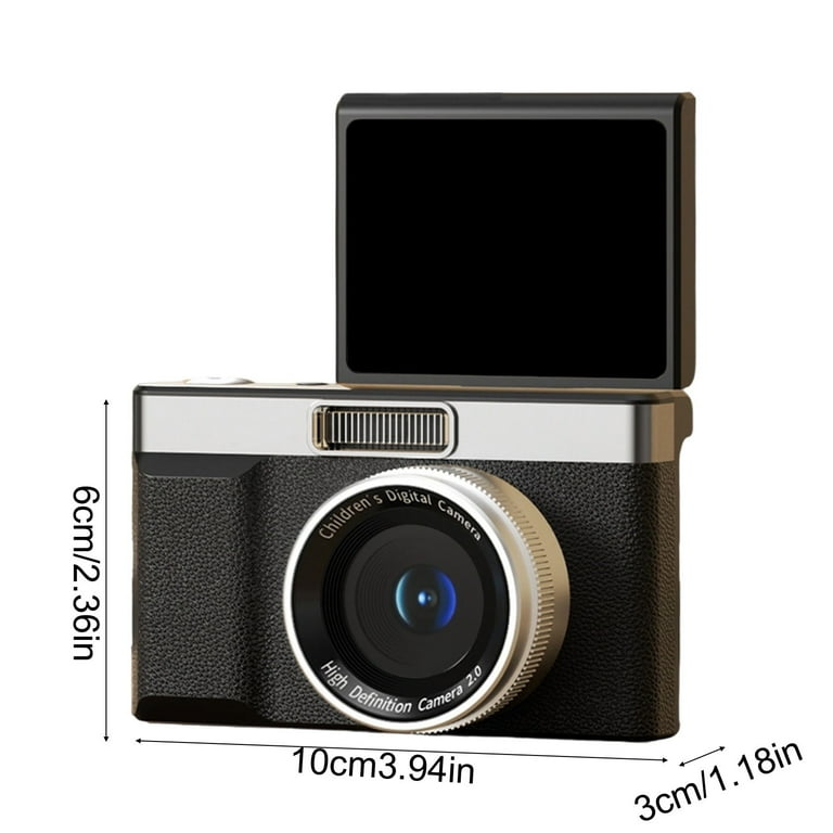 デジタルカメラ Camera autofocus CCD Digital Camera,Autofocus Video Selfie Camera with 180° Flip