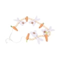 thumbnail image 3 of Guirnalda de zanahoria de conejito de Pascua, decoración de primavera, suministros para fiestas en casa, regalos para fiestas de Pascua, 3 of 10