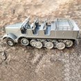 thumbnail image 2 of 1/72 Sd Kfz 7 DIY Assembly Half-Track Military Vehicle 3D Puzzle Building Toy, 2 of 6