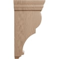 thumbnail image 3 of Ekena Millwork 3 1/2"W x 7 1/2"D x 14"H Extra Large Rojas Wood Corbel, Mahogany, 3 of 4