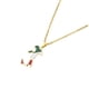 thumbnail image 1 of Collar de Mapa de Italia de Acero Inoxidable Minnieouse Unisex, 1 of 6