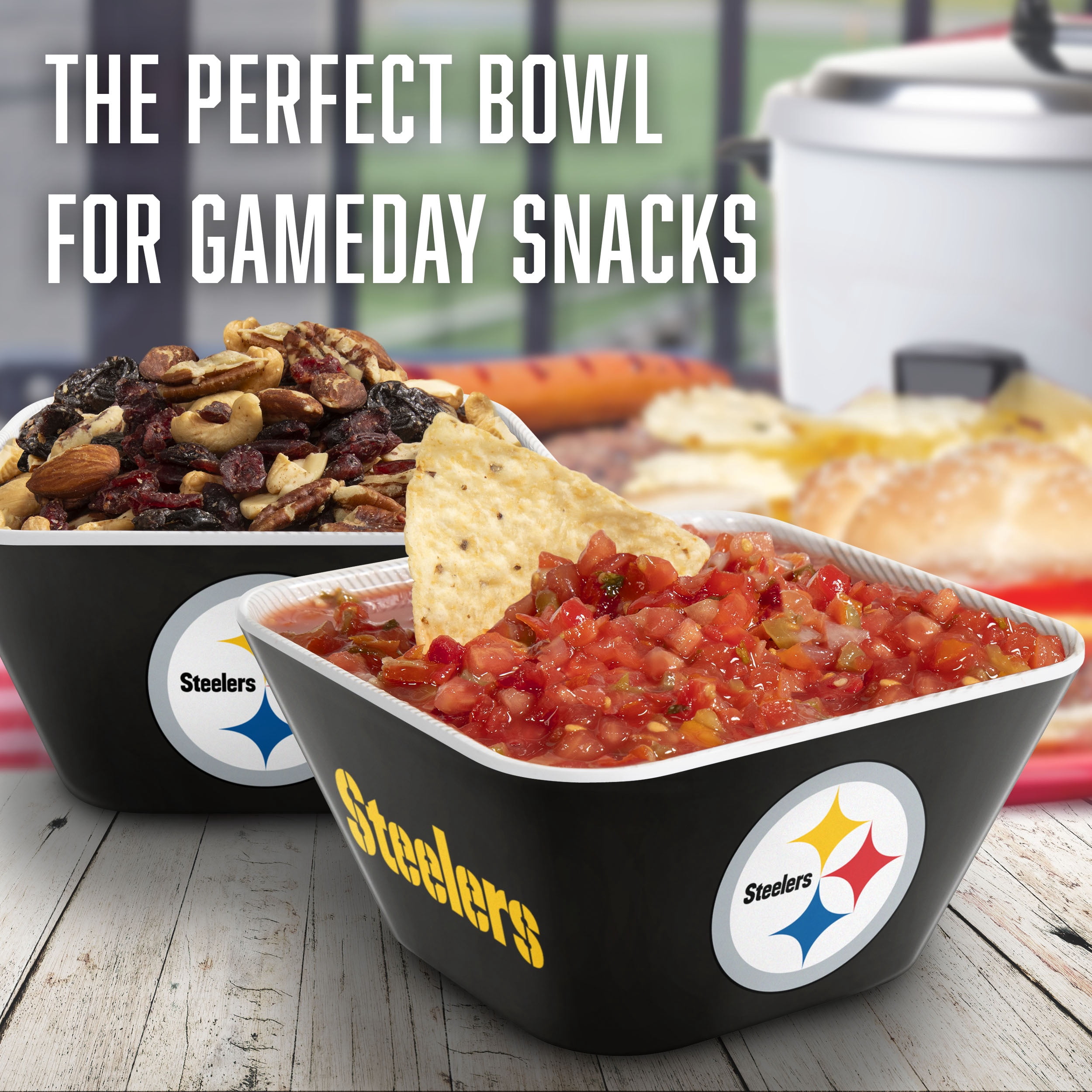 YouTheFan NFL Pittsburgh Steelers Small Snack Bowl