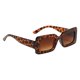 thumbnail image 5 of Gafas de conducción de moda Protección Verano Gafas al aire libre Gafas de sol rectangulares para mujeres Hombres para viajar Fiesta en la playa Marrón Yinane anteojos de mujer, 5 of 8