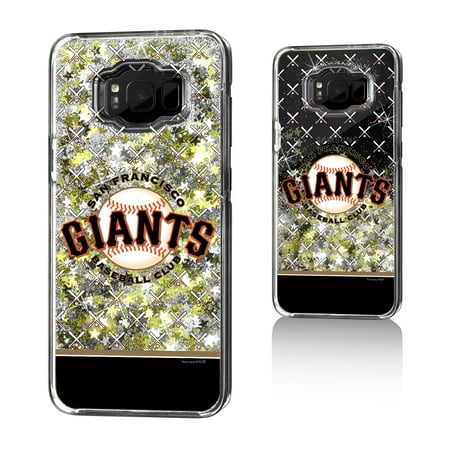 San Francisco Giants Glitter - San Francisco Giants Gold Glitter Case for the Galaxy S8 Plus MLB