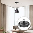 thumbnail image 2 of Ceiling Plate Ceiling Mount Light Plate Lamp Base Pendant Lighting Accessory (Closed Hook Style), 2 of 8