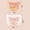 Glitter large yellow lymph brush + box, variant on Lymphatic Contour Face Brush, Lymphatic Drainage Massager for Face and Neck, Soft Synthetic Bristles Facial Sculpting Brush for Jawline, Anti-Puffiness Morning Depuffing Tool, Portable 6cm with Stora
