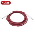 thumbnail image 3 of 1/1,8/3/5/10M 6,35 mm (1/4) a 6,35 mm (1/4) Cable de guitarra a 6,35 mm mono, 3 of 9