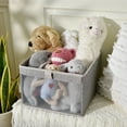 thumbnail image 5 of 3 Pack Fabric Storage Boxes, Decorative Bin Set for Closet, Dorm, Living Room, 5 of 7