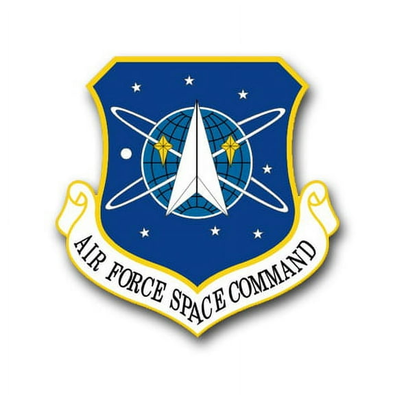 3.8 Inch Air Force Space Command Vinyl Transfer Decal