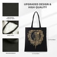 thumbnail image 3 of GOSMITH Large Tote Top Handle Shoulder Bags Womens Mandala Star Sign Aquarius 14.1x15.7in, 3 of 6