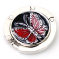 thumbnail image 2 of Gancho plegable para monedero Advancent con diamantes de imitación negro rojo HA061348-06, 2 of 6
