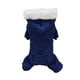 thumbnail image 1 of Ropa para mascotas con diseño de estrella azul para perros y gatos, talla S, abrigo de invierno de algodón grueso para actividades en interiores y exteriores, a prueba de viento y nieve, 1 of 5