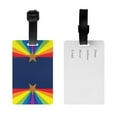 thumbnail image 2 of Arizona Flag Gay Pride Pvc Luggage Tag With Name Id Labelfor Women Men, 2 of 6