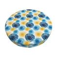 thumbnail image 6 of Uemuo Circular Pattern Round Bar Stool Seat Covers Washable Stool Cushion Slipcover Elastic Bar Chair Covers-12 inch, 6 of 7