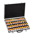 thumbnail image 2 of Brocas Fresas Router 1/4 De Madera Taladro Estuche 50 Pzs, Negro, 2 of 5