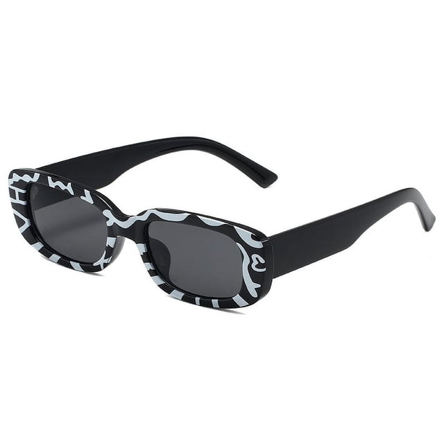 Gafas de sol de montura pequeña personalizadas 9074 Gafas de sol de payaso para mujer Gafas de sol de moda