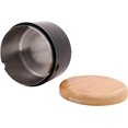 thumbnail image 2 of Caja decorativa con tapa, moderno soporte de plástico para cenizas de estilo simple con revestimiento interior de acero inoxidable, mini contenedor de almacenamiento para dulces, bolsitas de té, semi JAMW Sencillez, 2 of 4