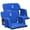 Blue, variant on Wisykoke 2 Pack 20.5 inch Wide Stadium Seats for Bleachers with Back Support, 6-Position Adjustable Bleacher Chairs with Armrests, Cup Holder & Thick Cushion, Large Pockets for Outdoor Sports & Conce