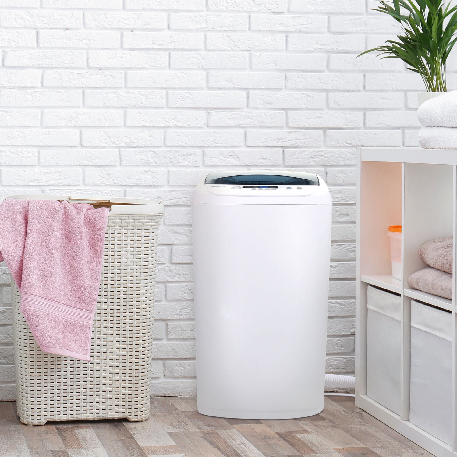 Urban Living 0.9-Cu.ft. Compact Top Load Washer, Mini Portable Clothes Washing Machine for Apartment, Small Spaces Laundry Room