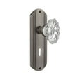 thumbnail image 2 of Nostalgic Warehouse Deccha_Prv_234_Kh Vintage Chateau Fluted Crystal Privacy Door Knob Set, 2 of 7