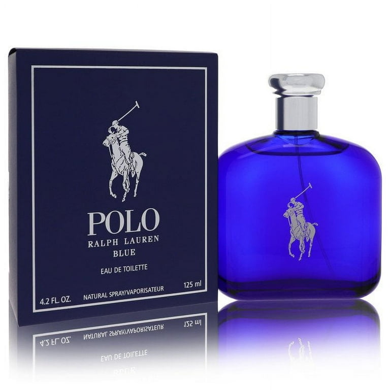 POLO Ralph Lauren オードトワレ 118ml 4FL.OZ Ralph Lauren Polo Blue Eau de Toilette Spray, 4.2 oz, Aromatic