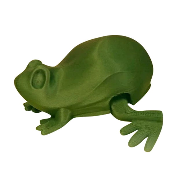 Rana saltarina Adornos modernos impresos en 3D Interesantes adornos de ranas