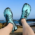 thumbnail image 7 of Unisex Water Shoes Quick Dry Barefoot Sports Comfort Diving Aqua Surf Walking Beach Shoes Green 43, 7 of 7
