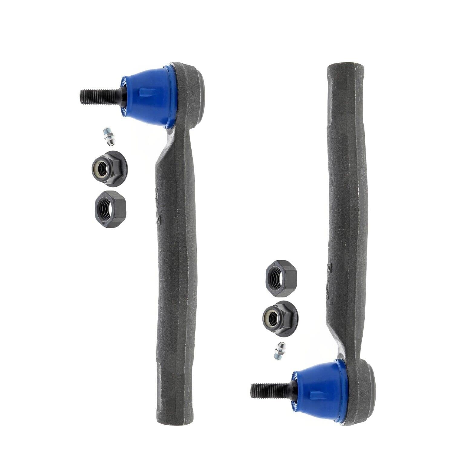 Detroit Axle - Front Inner & Outer Tie Rod Ends + Lower Ball Joints Replacement for Nissan Sentra NV200 Chevy City Express - 6pc Set
