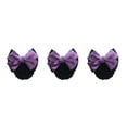 thumbnail image 2 of Guardoinrt Wide Application Bow Hair Net For Chic And Professional Appearance Good Gifts Two-Bows-purple 3Set, 2 of 6