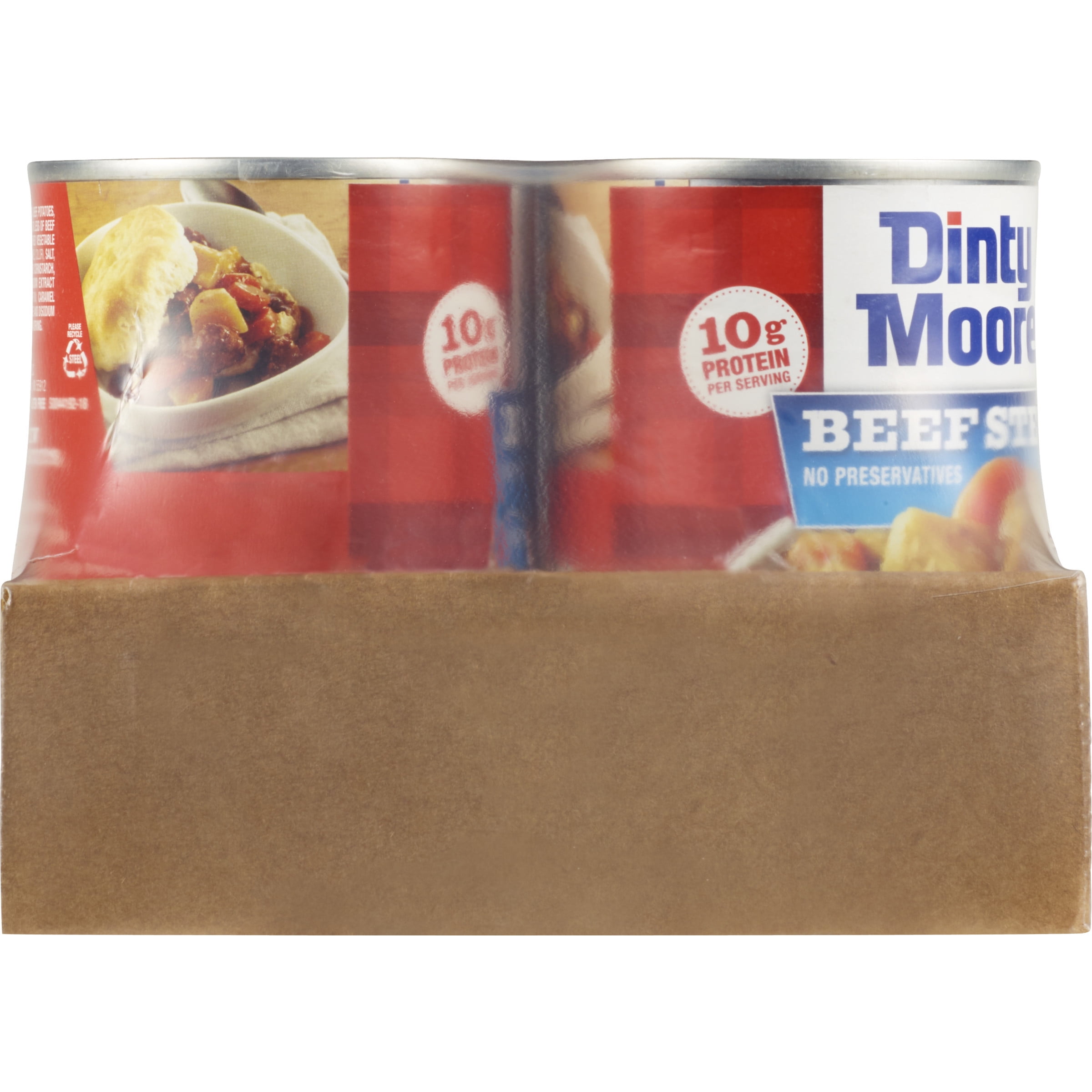 DINTY MOORE Beef Stew, Shelf Stable, 15 oz Steel Can (pack of 4)
