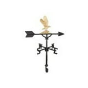 Montague Metal Products 200 Series 32 In. Gold Eagle Weathervane