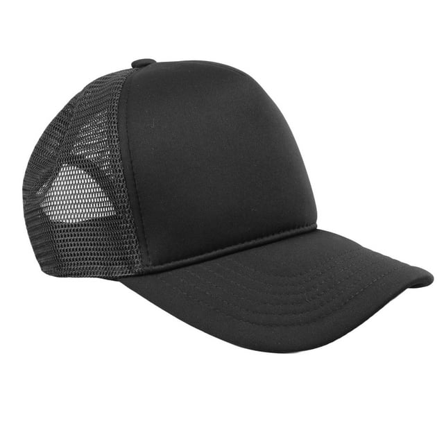 Gorra de béisbol para hombre, de malla transpirable, con protección solar, de caña alta, ajustable, para actividades al aire libre y ocio