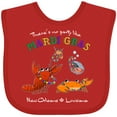 thumbnail image 3 of Inktastic There's No Party Like Mardi Gras With Partying Seafood Boys or Girls Baby Bib, 3 of 4