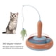 thumbnail image 3 of Teaser Giratorio Para Gatos, Juguete De Plumas De Gato Resistente A Mordeduras Automático Para Interiores, 3 of 8