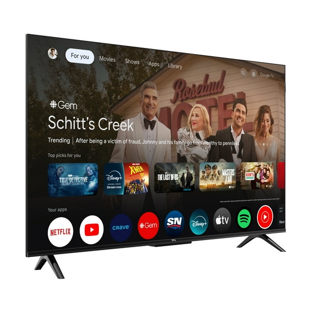 TCL 43インチ 4K QLED スマート液晶テレビ Téléviseur intelligent TCL QLED 4K UHD HDR de 43