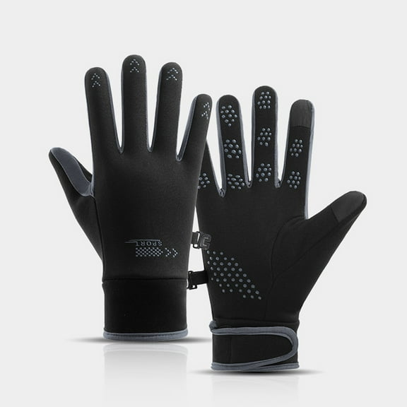 Winter Gloves Touchscreen Warm Thermal Water-Resistant for Men Women Running Cycling Snow Skiing in Cold Weather