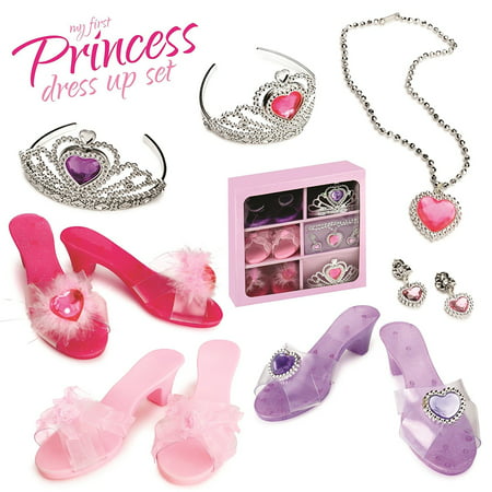 Princess Toddler Dress Up Shoes Costume Shoes Toys For Girls Set Disney Princess