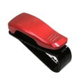 thumbnail image 2 of Walbest S-Shaped Sunglass Visor Clip Holder, Durable ABS, Compact Size, Red, 2 of 7