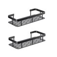 thumbnail image 1 of 2pcs Bathroom Shelf No Drilling Wall Mounted Corner Shelf Shower Storage Rack Console Toilet Makeup Organization, 1 of 5